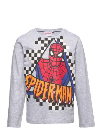 Long-Sleeved T-Shirt T-shirts Long-sleeved T-shirts Grå Spider-man