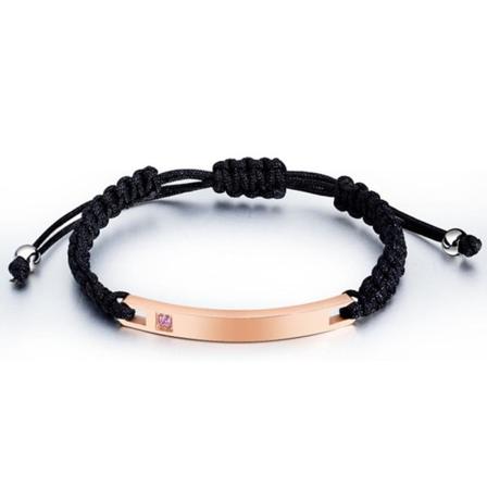 Exklusivt Slittåligt Rostfritt Stål Armband Roséguld