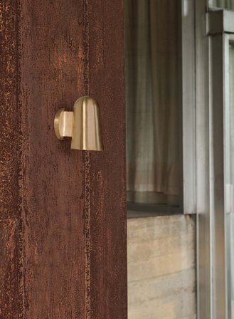 Solid SC105 vegglampe - brass