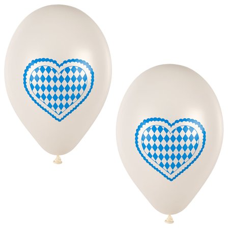 Oktoberfest Ballonger Hvit 20-pakning