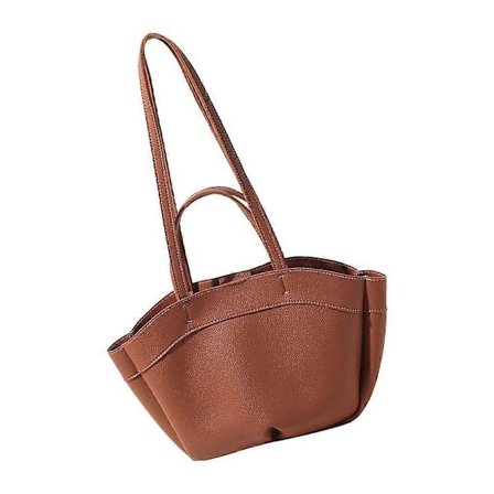 Elegant PU-skulderveske, avslappet håndveske, armhuleveske for kvinner