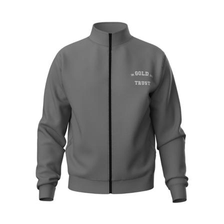 In Gold We Trust, Cardigans Grijs, Heren, Maat:XL