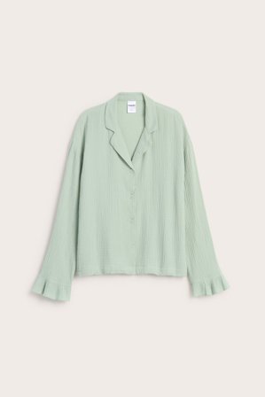 Kappahl | Pyjamasskjorte | Lysegrønn