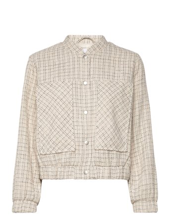 Srflax Bomber Jacket Beige Soft Rebels