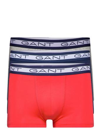 Basic Trunk 3-Pack Bokserit Punainen GANT