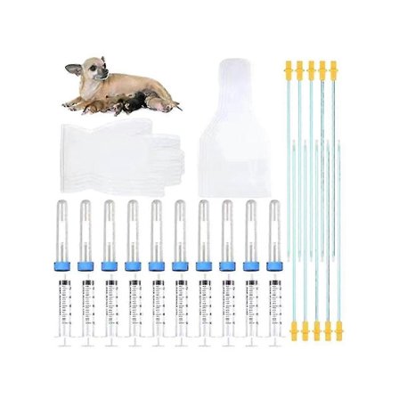 10 Set Avels-kit Artificiell Insemination Hund Avels-kit Insemination Avels-kit kompatibelt med