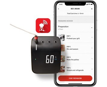 Weber-Connect Smart Grilling Hub-Personlig grillassistent for perfekt resultat hver gang -Barbecue-Steketermometre
