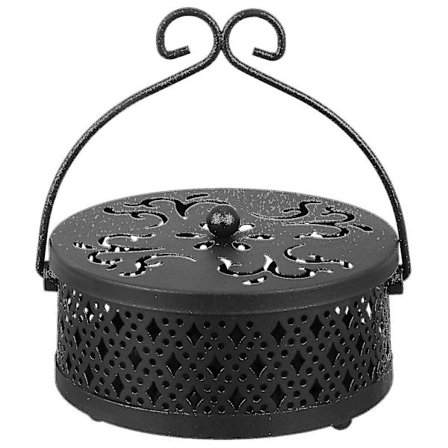 1 stk Myggspiralholder Metall Myggspiralbrakett Håndtak Myggbrett