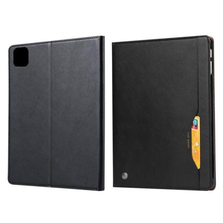iPad Air (2020) kestävä nahkainen kotelo - Musta Black