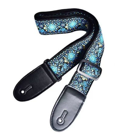 TG Blue - Folk-tyyliset kitararemmit - jacquard-kudottu kitararemmisetti