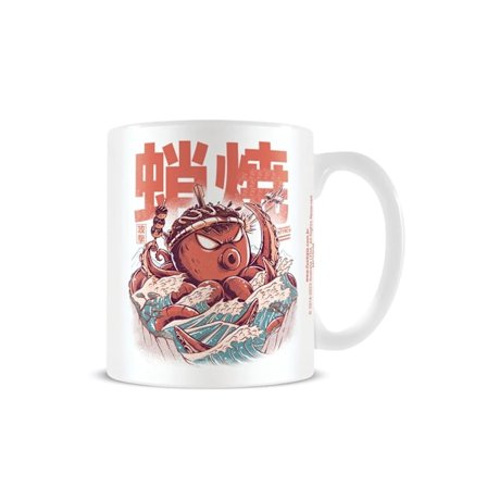 Ilustrata Takyaky Attack Mug One Size Vit/Orange/Blå