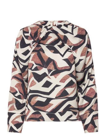 Malina | Evie Pleated Neckline Blouse | XS x 63