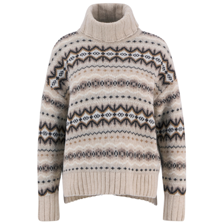 Barbour W's Helen Knitted Jumper Birch Multi