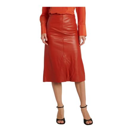 Joseph Midi Skirts Rød, Dame