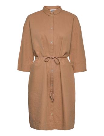 Gisellesz Shirt Dress Beige Saint Tropez