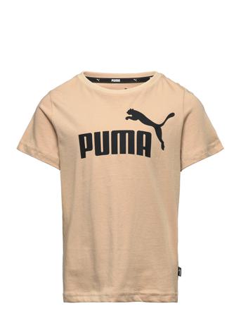 Ess Logo Tee B T-shirt Beige PUMA