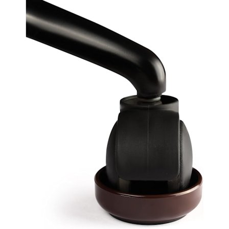 Sæt med 4 møbelpuder og hjulkopper med silikonebase - 60 mm skridsikker hjulkop - stole-/sofa- eller sengekilepuder - forhindrer ridser/rulning