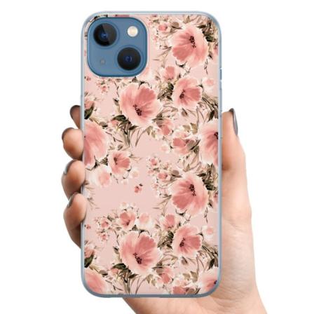 Apple iPhone 13 TPU Mobilcover Blomster