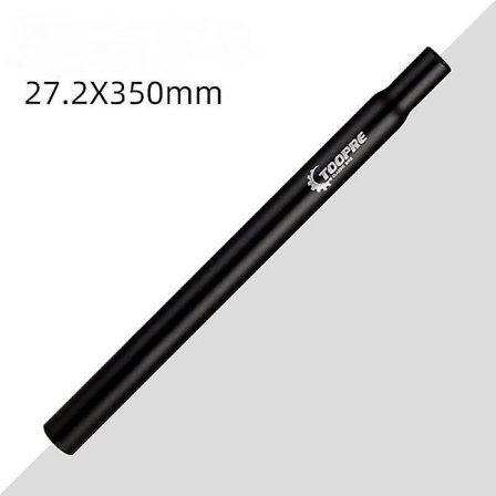 Maastopyörän satulaputki Alumiiniseos satulaputki istuimen putki 25.4 27.2 28.6 30.8 Laajennetut tarvikkeet (27.2*350 kutistuspää (mattamusta))