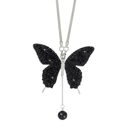 Bling Fjäril Diamant Biltillbehör för Kvinnor