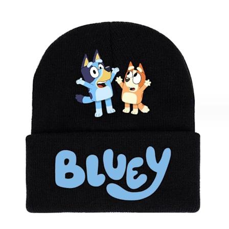 Barn Bluey Piirretty Neulehattu Talvihattu Hattu Lahja #2