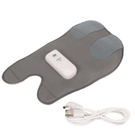 Benmassager med 3 temperaturindstillinger, varme, vibration og lufttryksmassage, med timer