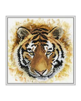 Broderikit Tavla Tiger