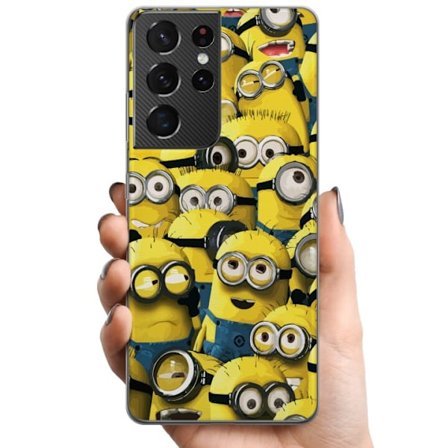 Kompatibelt Mobildeksel til Samsung Galaxy S21 Ultra 5G Minions