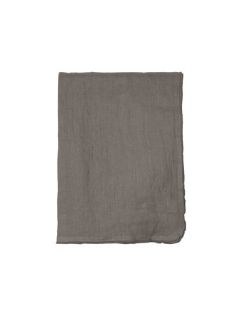 Broste Copenhagen Dug 'Gracie' - Grey - 160X300CM