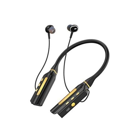 Trådlösa hörlurar med 1000 timmars uppspelning, Bluetooth-hörlurar, nackband, basheadset, sport, vattentäta öronproppar, kan användas som powerbank