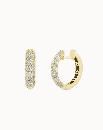 Ivy diamantörhängen i 18K gulguld