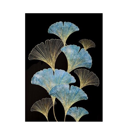 Trooppinen kasvillisuus canvas-taululla, 60x90cm, monivärinen