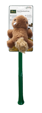 Hunter - Hundeleketøy Flingerz Furry Squirrel With Launcher - Hund - Hundeleker & spill - Apporteringsleker - ZOO.no