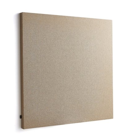 Akustikpaneel POLY, 1180 x 1180 x 56 mm, Wandmontage, beige