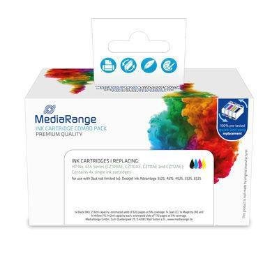 MediaRange Ink Cartridge 4 Pc(S)