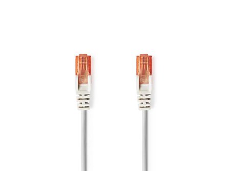 NEDIS Kabel Nätverk UTP Cat6 10m Grå - Lyreco - Datorprodukter > Kablar och adaptrar > Nätverkskablar