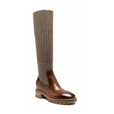 Santoni High Laarzen , Bruin , Dames , Maat: 39 EU Hoge & overknee laarzen