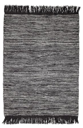 Bloomingville Teppe Ull Grå-Sort 140x200