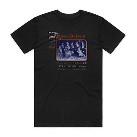 King Oliver Off The Record The Complete 1923 Jazz Band Recordings T-shirt Svart