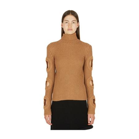 JW Anderson, Knitwear Brązowy, Kobieta, Rozmiar: L