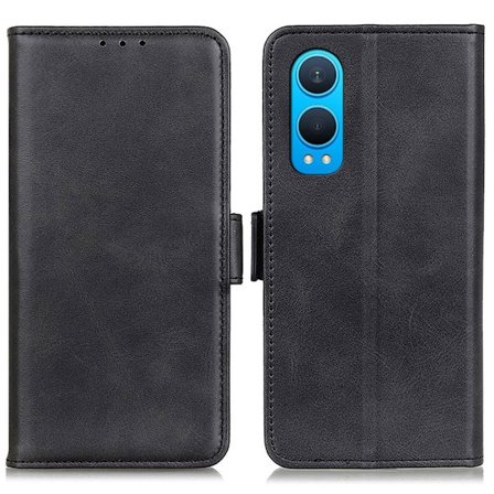 SKALO OnePlus Nord CE4 Lite 5G Premium Cut Flip Cover - Sort