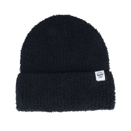 Herschel - Svart cuff Beanie - Boucle Beanie Black Cuff @ Hatstore