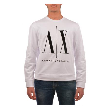Emporio Armani, Sweatshirts Wit, Heren, Maat:S