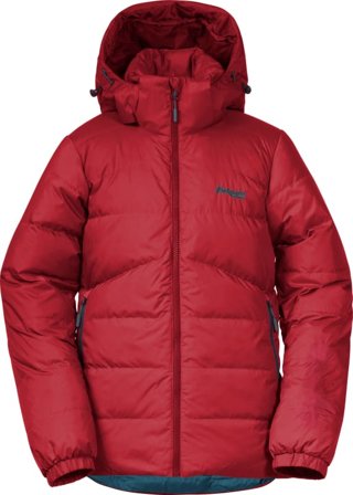 Bergans Røros Down Youth Girl Jacket Children warmly-lined down jackets Red 152