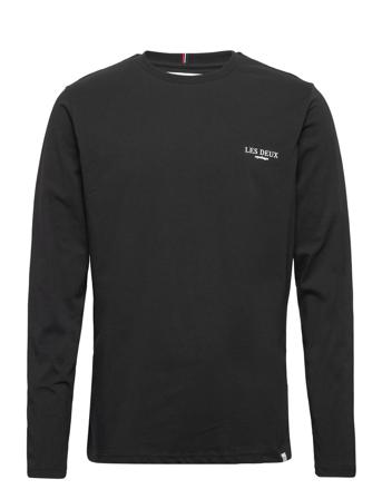 Toulon Ls T-Shirt Black Les Deux