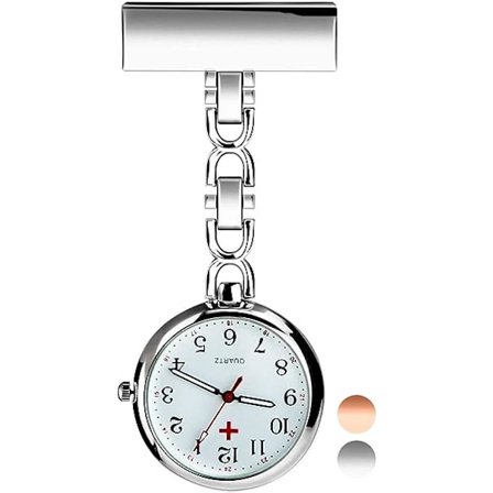 Sykepleier Brosje Ur Medisinske Hengeur Lommeur Quartz Wa