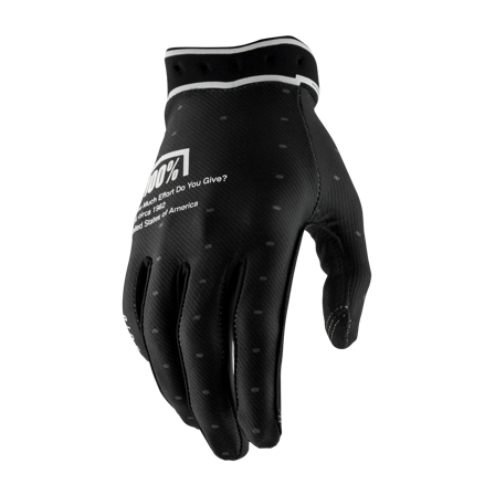 Mănuși Motocross 100% Ridefit negru M