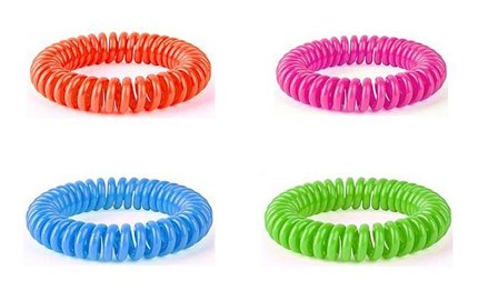 Chicco Zanza Bracciale Antizanzara In Plastica Colori Assortiti