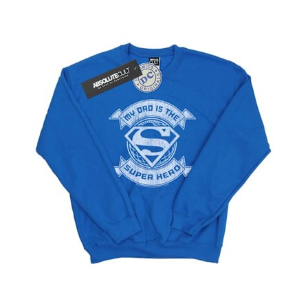 DC Comics Girls Superman Min Pappa Superhjälten Sweatshirt 3-4 År