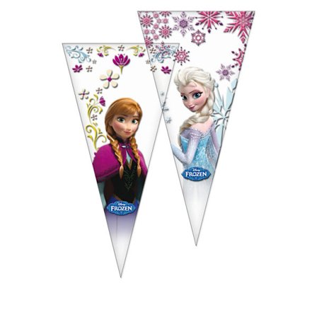 Frozen Cone Party Bags (6-pack) One Size Vit/Flerfärgad